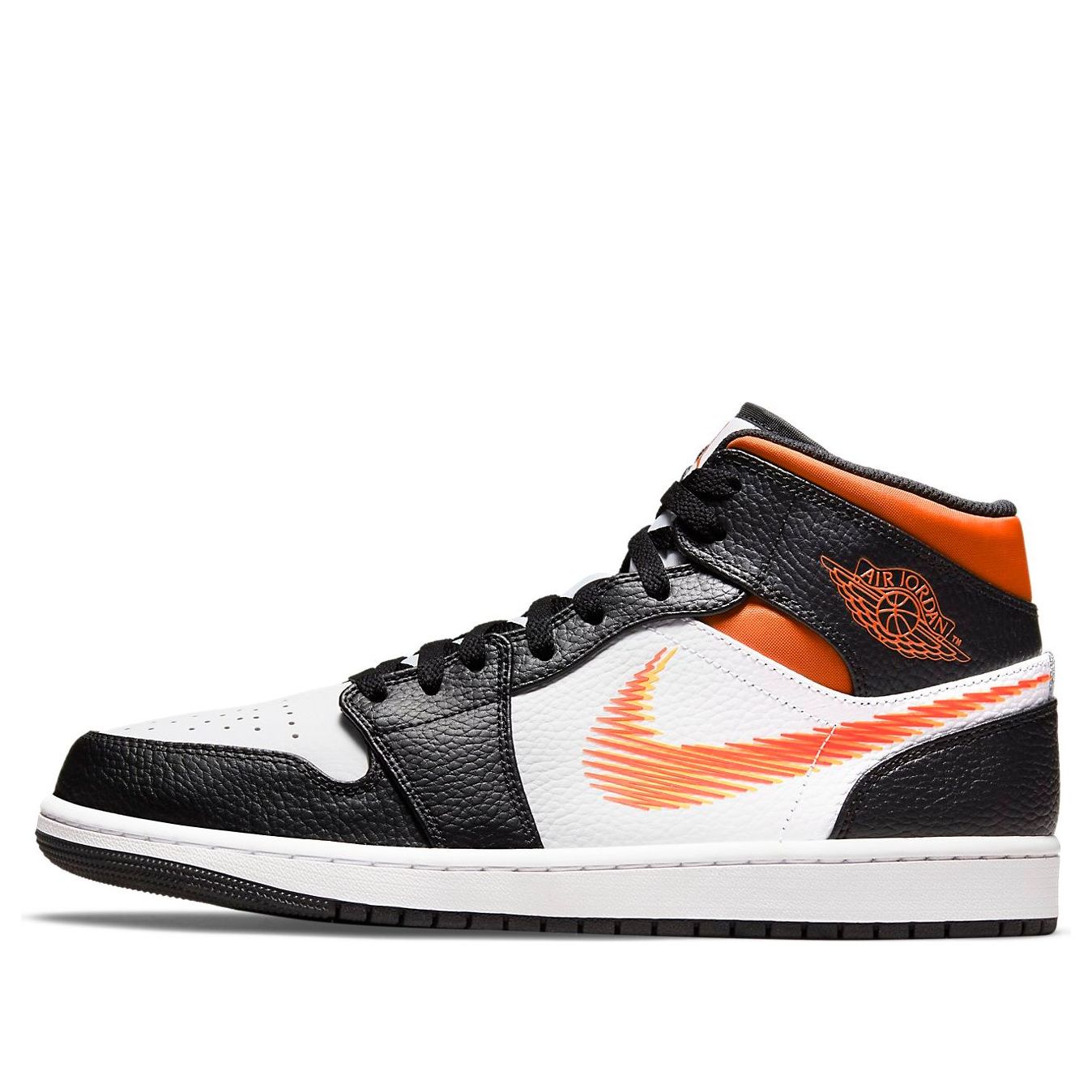 air jordan 1 mid zig zag swoosh