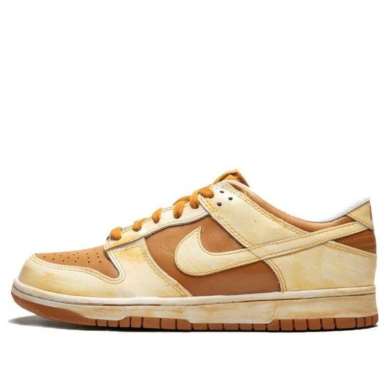 nike dunk low vintage dark curry