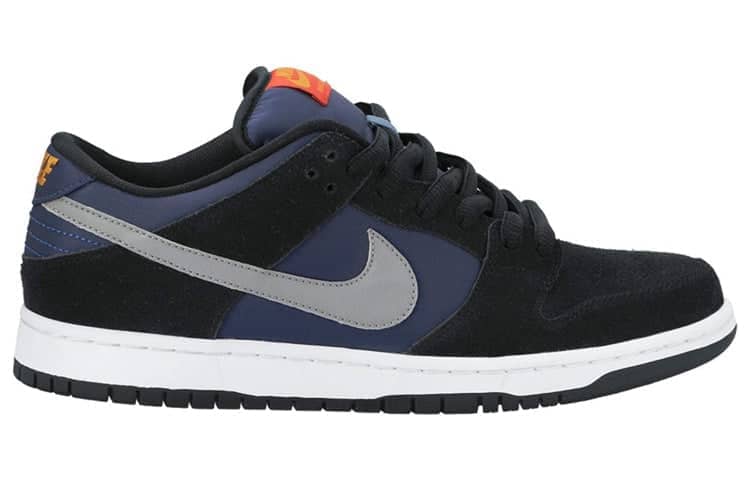 nike dunk low pro sb black navy