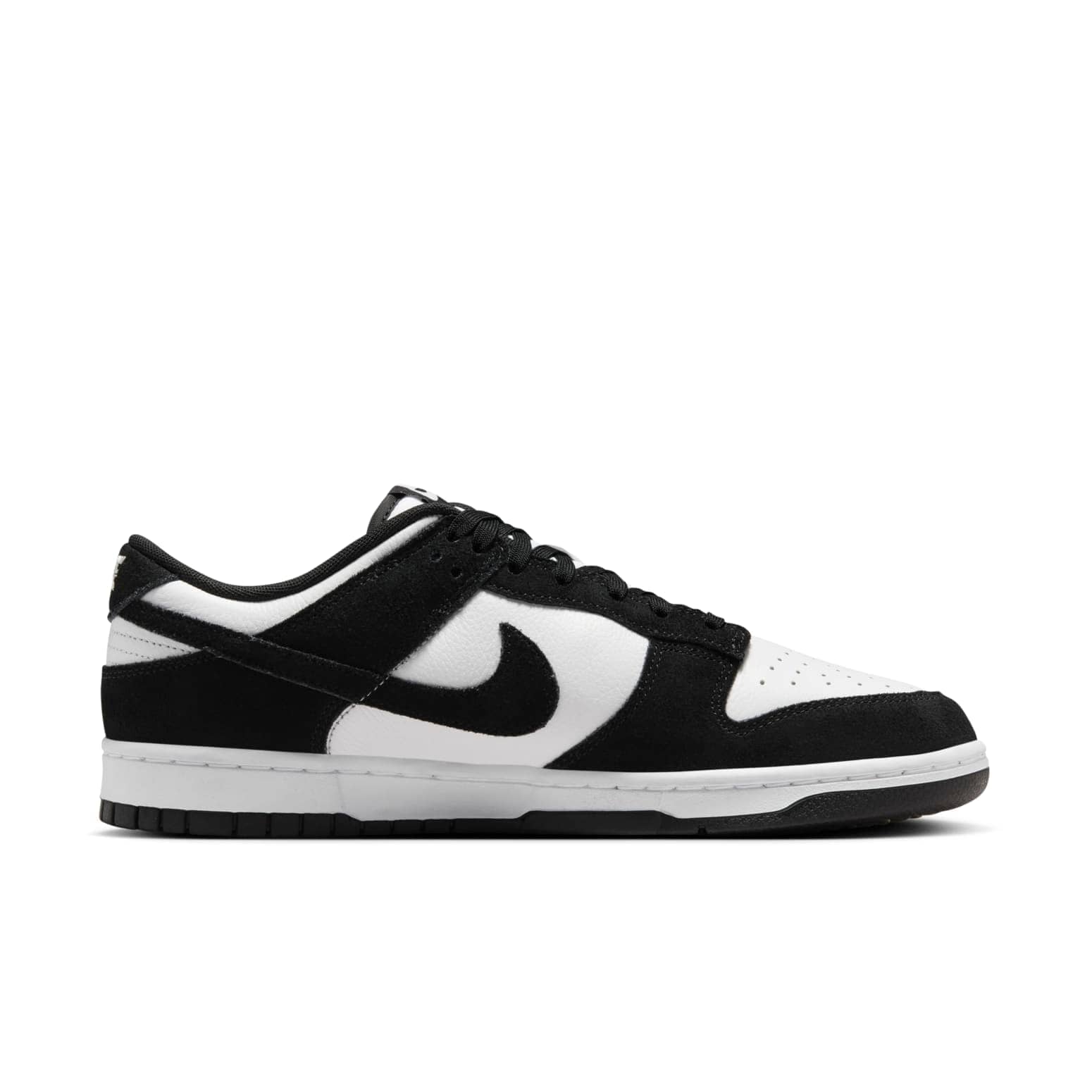 nike dunk low retro se suede panda