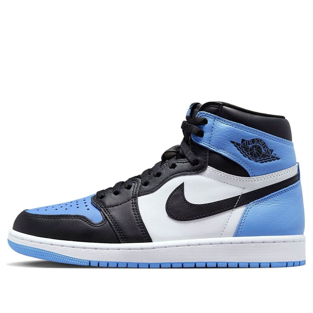 air jordan 1 retro high og unc toe