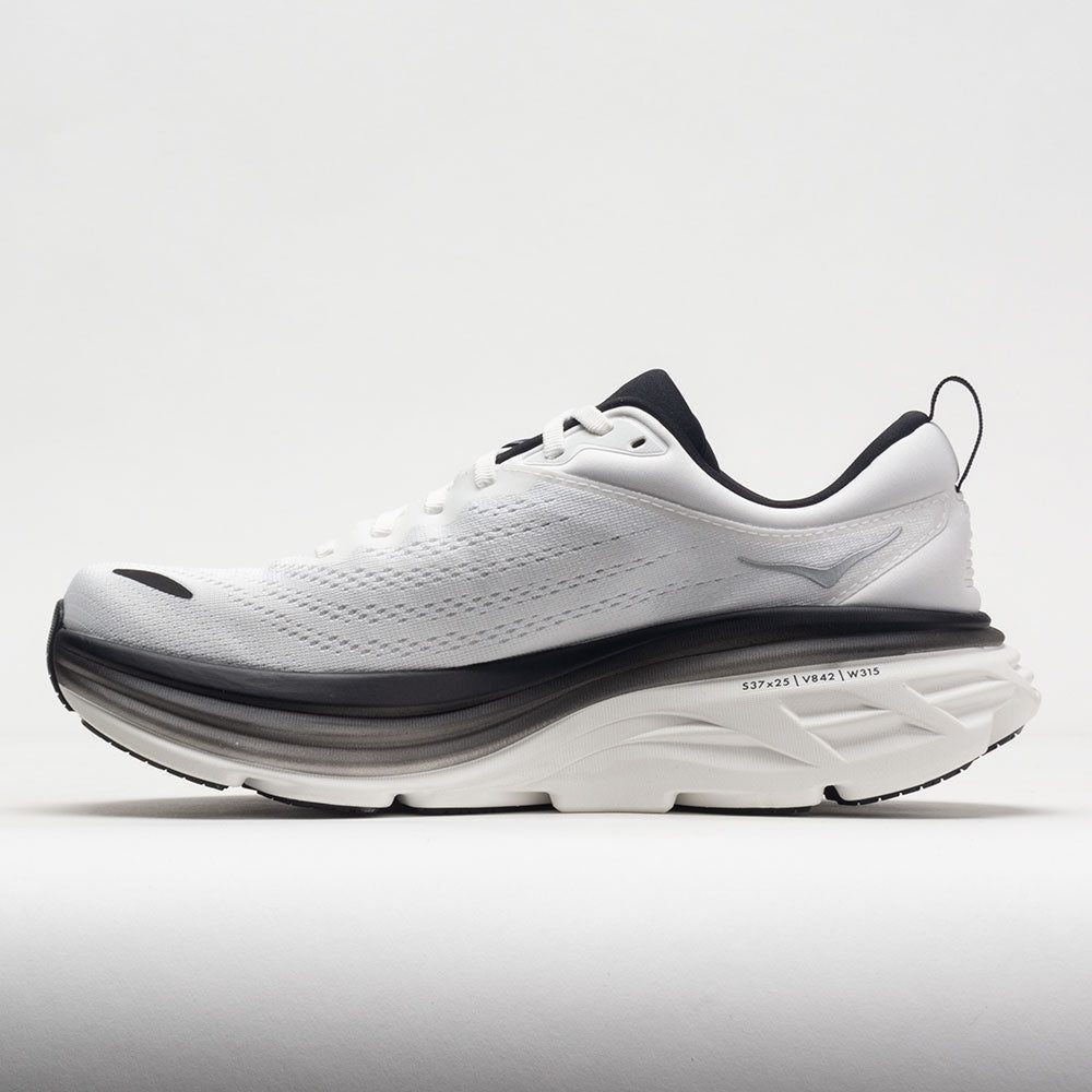HOKA Bondi 8 Men’s White/Black