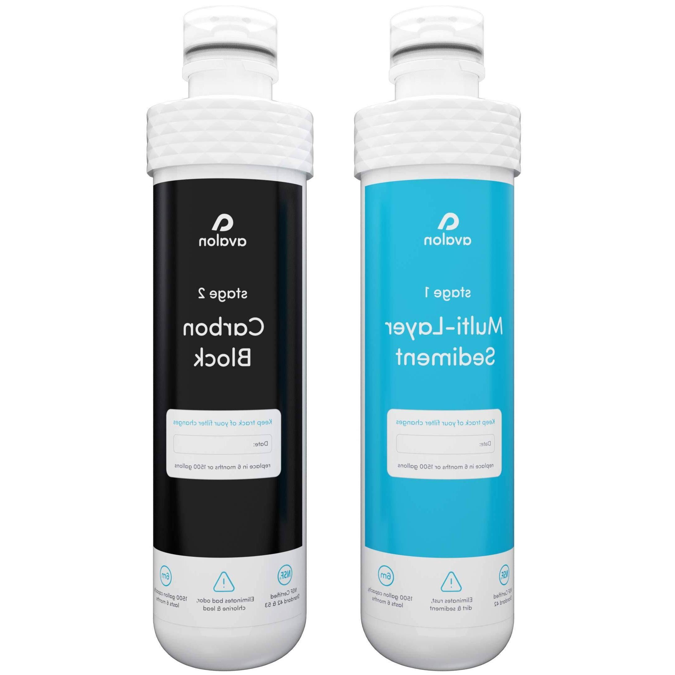 Avalon 2 Stage Replacement Filters for Avalon Branded Bottleless Water