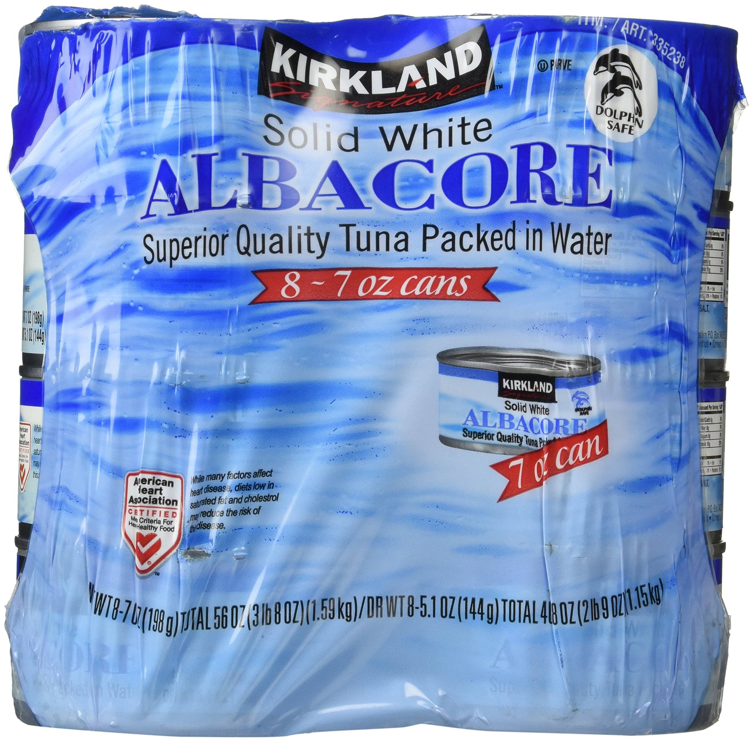 Kirkland Signature Solid White albacore tuna freetimestore