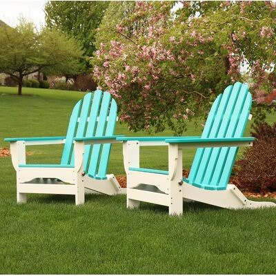 seaway plastic folding adirondack chair