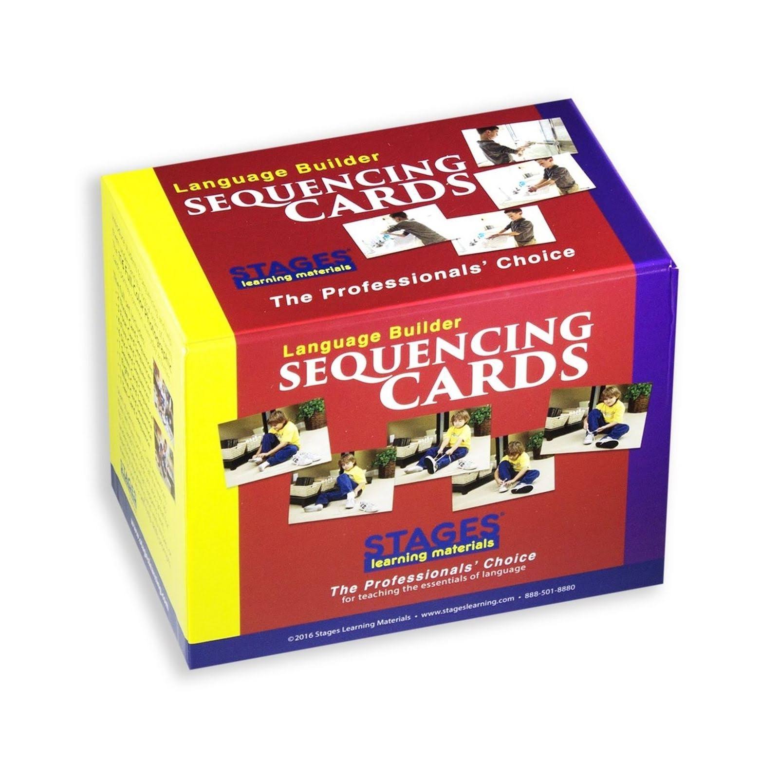 Stages Learning Materials Language Builder Sequencing Cards - Warmshoppings