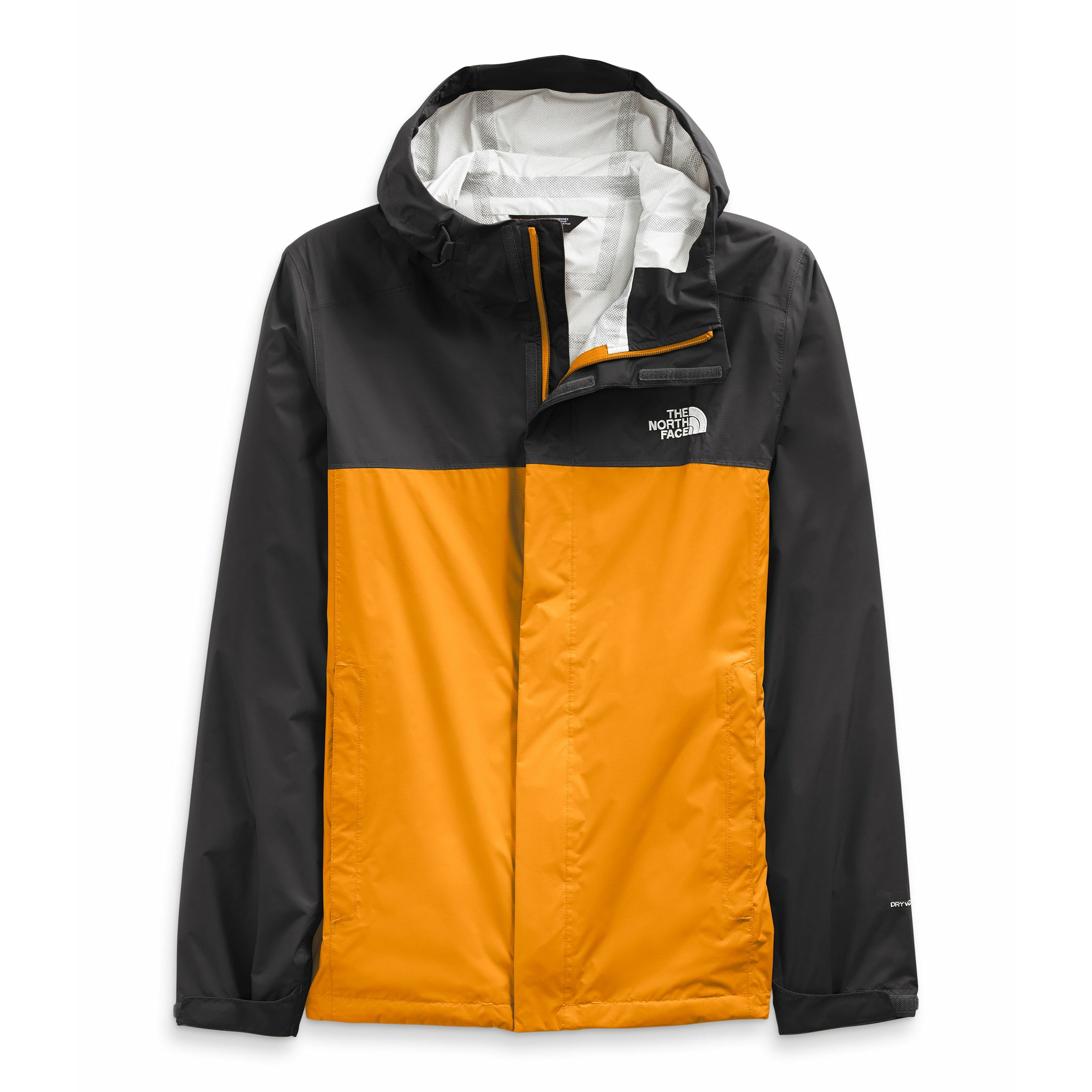 The North Face Men's Venture 2 Jacket in Citrine Yellow/TNF Black