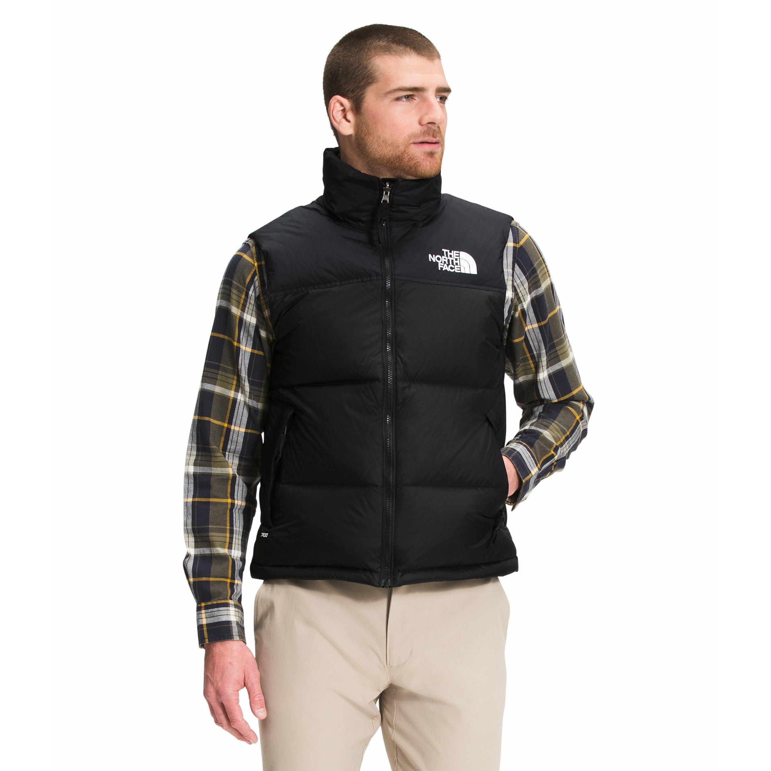 The North Face Men's 1996 Retro Nuptse Vest in Recycled TNF Black
