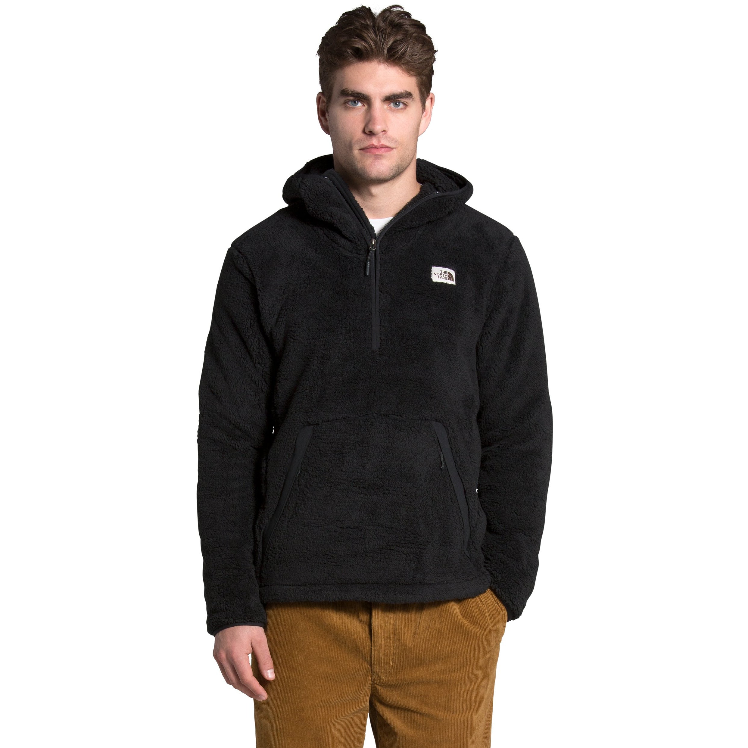 The North Face Men's Campshire Pullover Hoodie in TNF Black