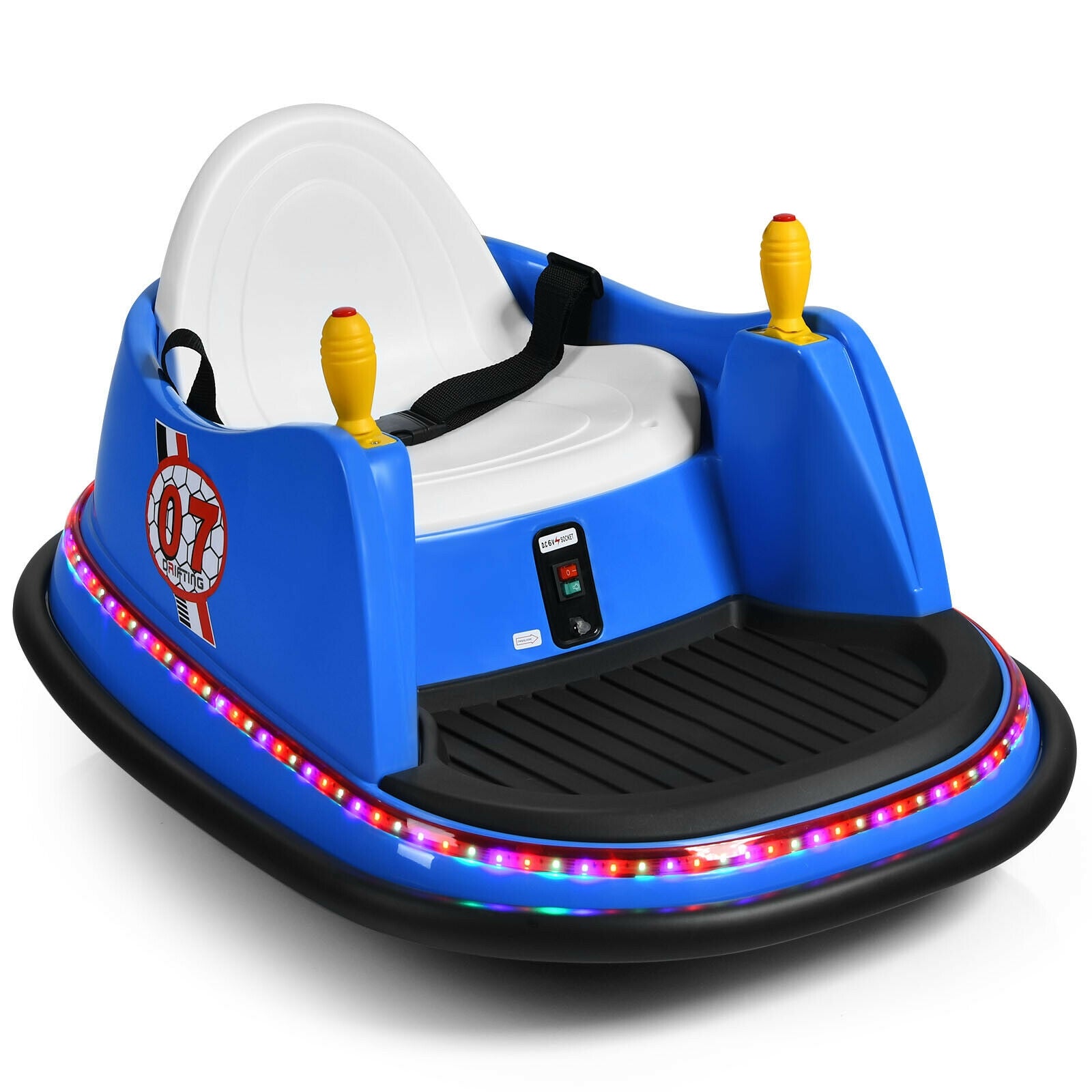 360 degree spinning bumper car