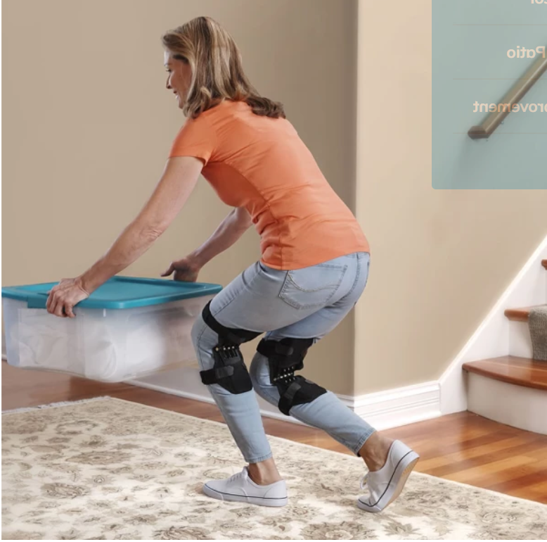 Power Knee Stabilizer Pads undergoeswarm