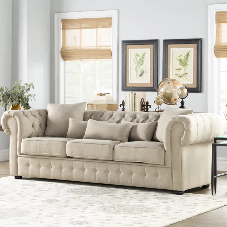 Zaffelare 98.5'' Upholstered Sofa