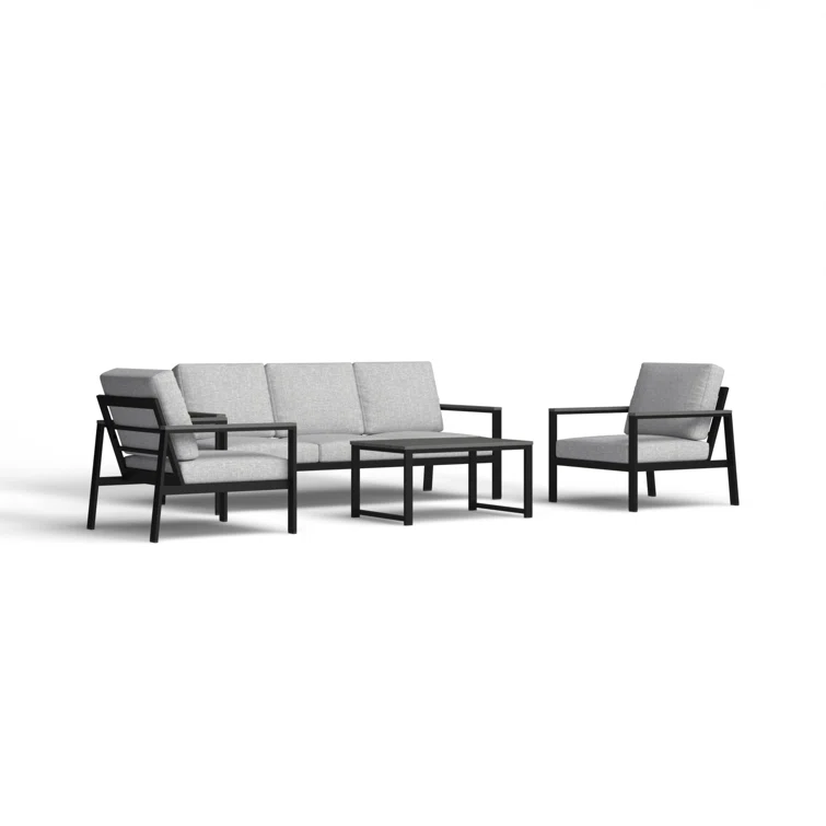 Townsend 5 - Person Outdoor Seating Group with Cushions