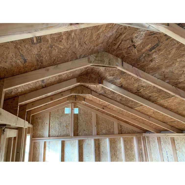 8' W x 8' D Classic Saltbox Storage Shed