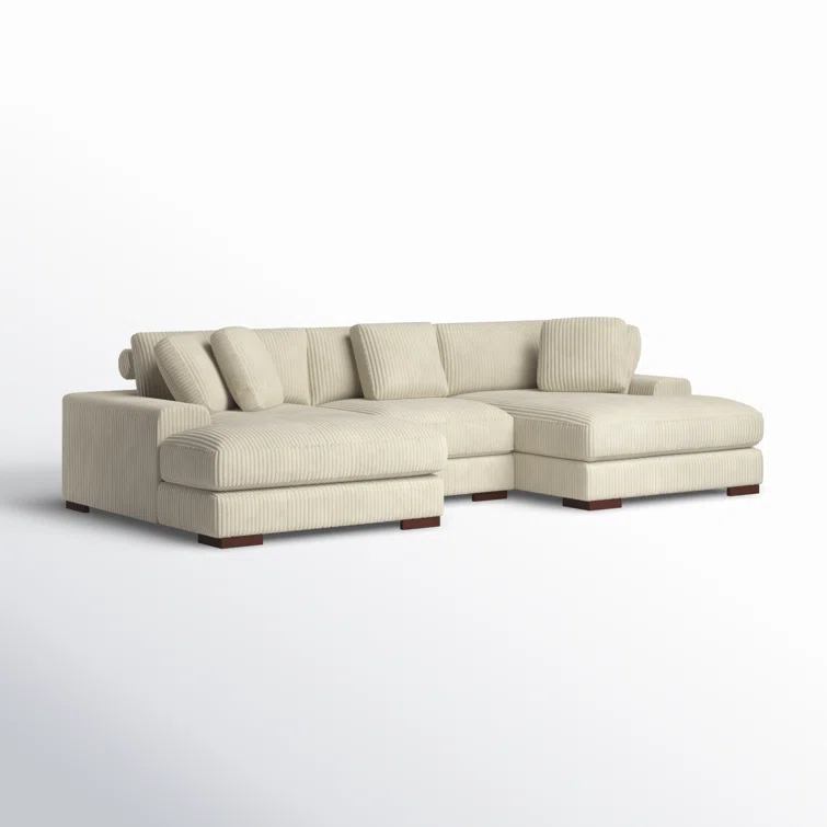 Cabbar 3 - Piece Corduroy Sectional