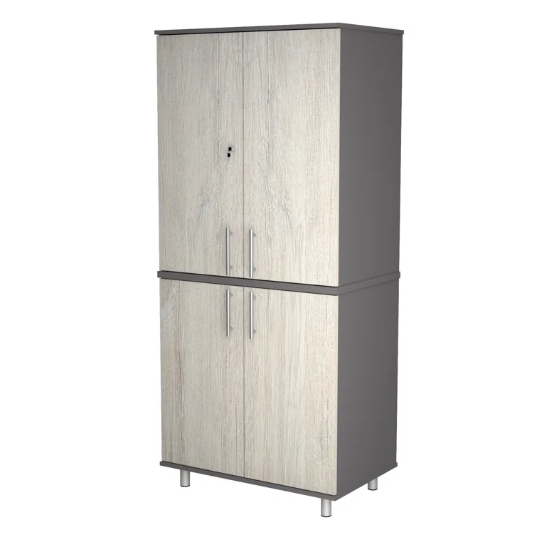 Jezelle Single Storage Cabinet ( 70.8'' H x 31.5'' W x 19.6'' D)