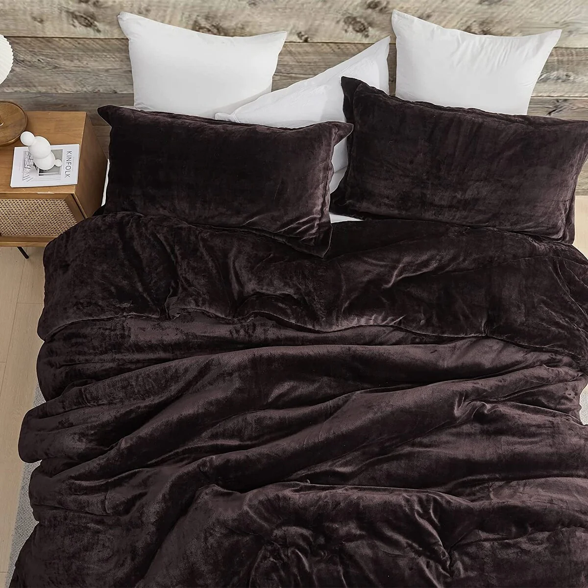 The Original Plush - Coma Inducer? Oversized Comforter Set - Dark Chocolate