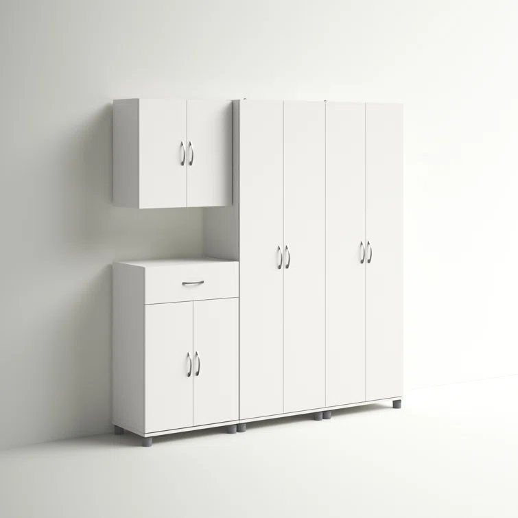 Aleg Single Storage Cabinet ( 74'' H x 70'' W x 15'' D)