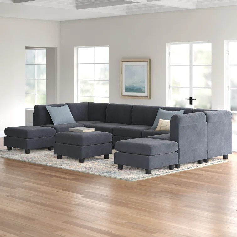 Barnum 10 - Piece Upholstered Sectional