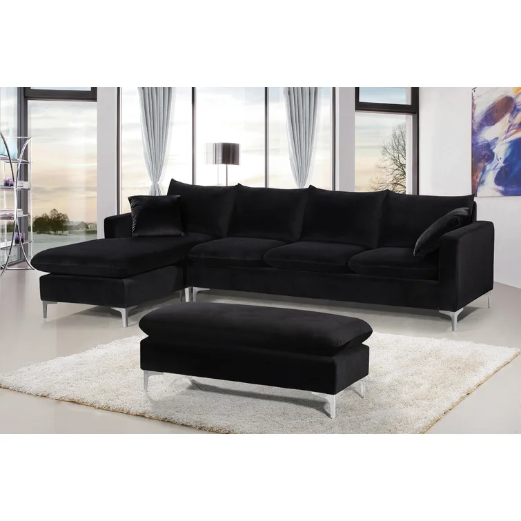 Shumpert 2 - Piece Velvet Sectional