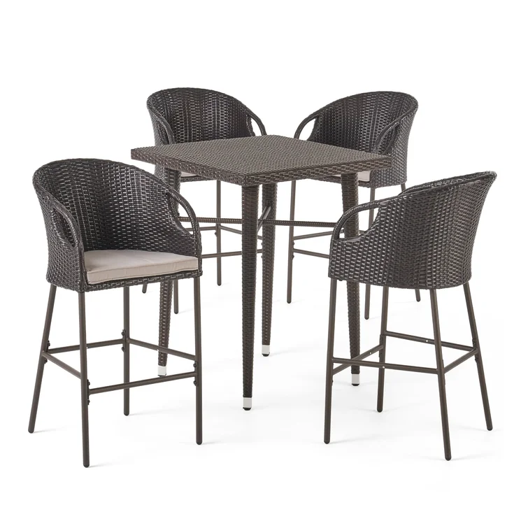 Ching 4 - Person Square Outdoor Dining Set