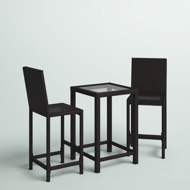Corlane 2 - Person Square Outdoor Dining Set