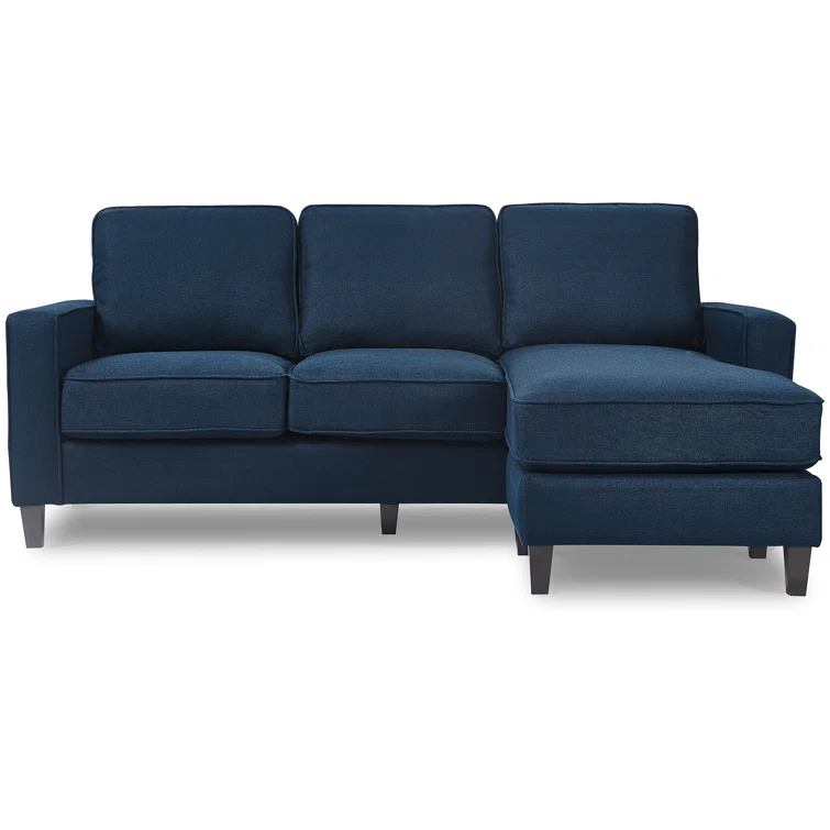 Serta Harmon Upholstered Reversible Sectional Sofa and Chaise