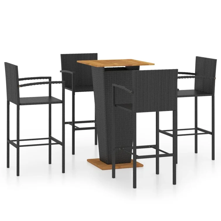 Enon 4 - Person Square Outdoor Dining Set