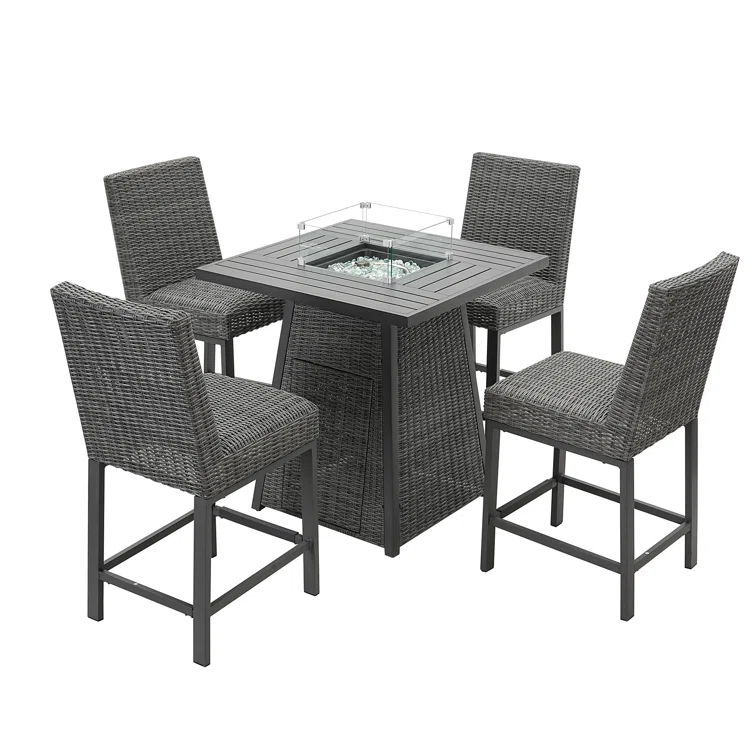 Majeris 4 - Person Square Outdoor Dining Set