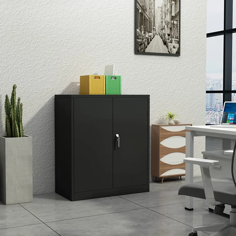 Merrimac Steel Single Storage Cabinet ( 41.6'' H x 36'' W x 18'' D)