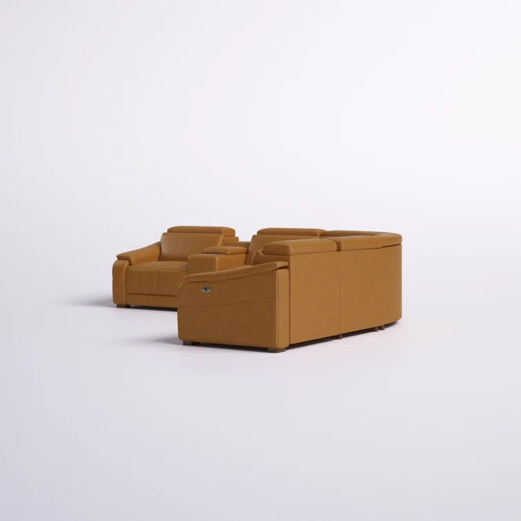 Ayshea Upholstered Power Reclining Sectional