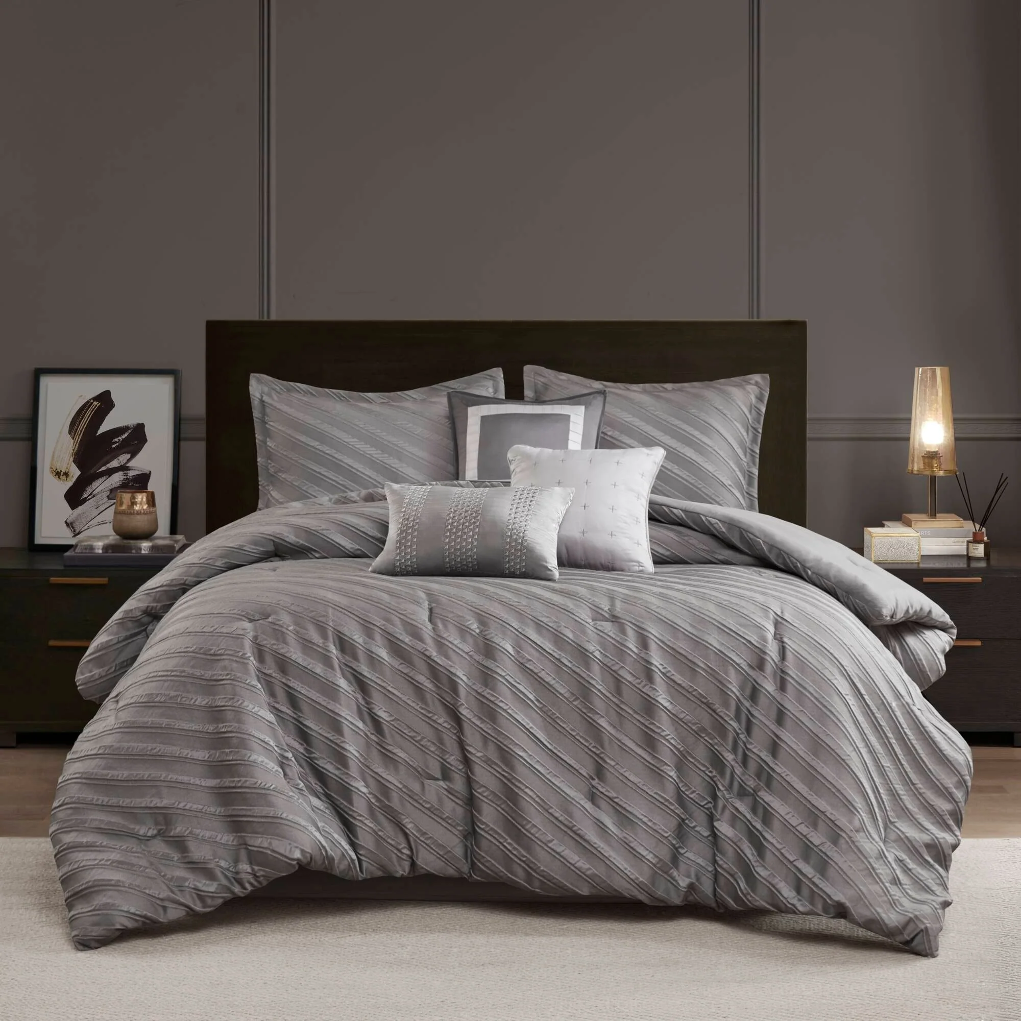 Madison Park Riva 7 Piece Comforter Set