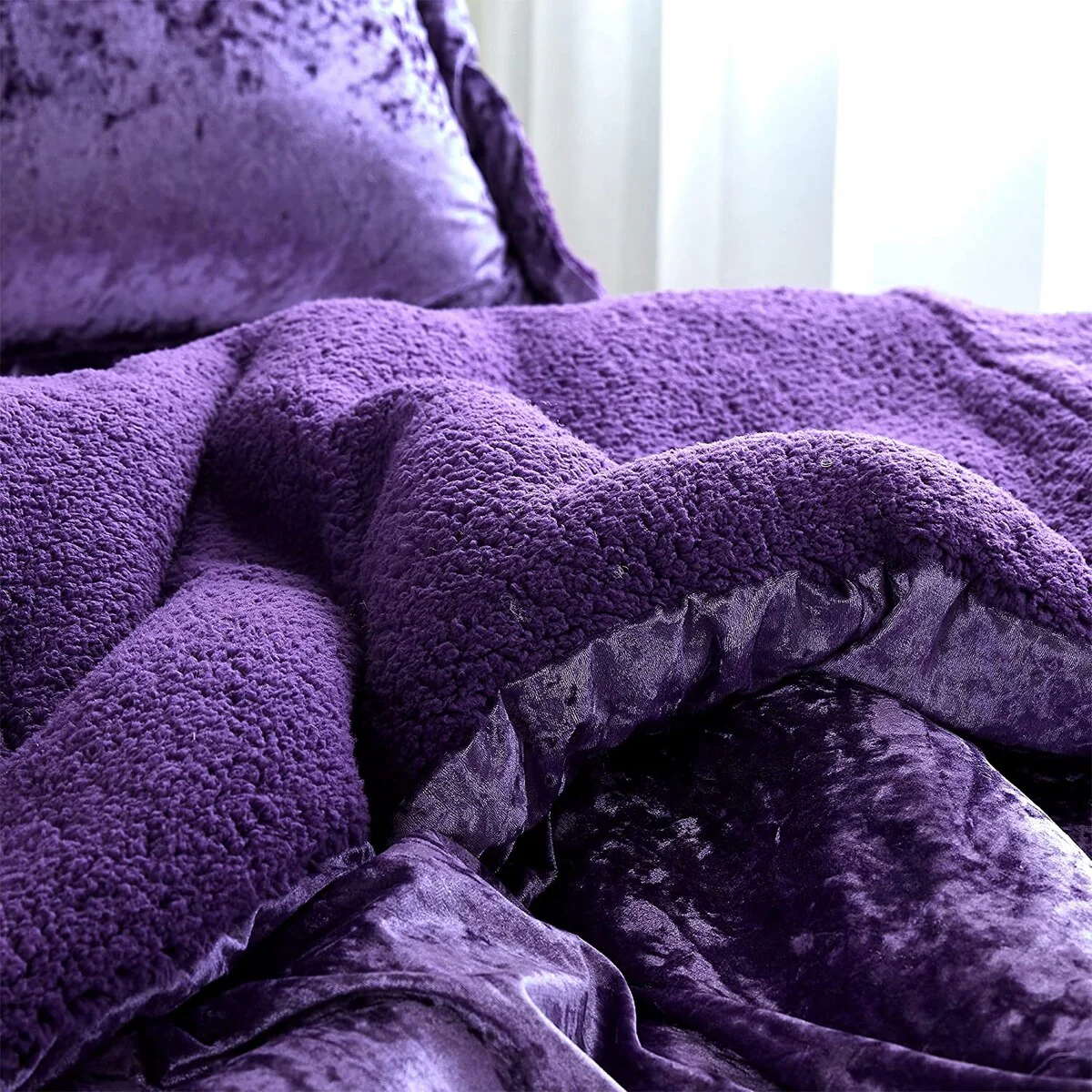 Velvet Crush - Coma Inducer? Oversized Comforter Set - Purple Reign