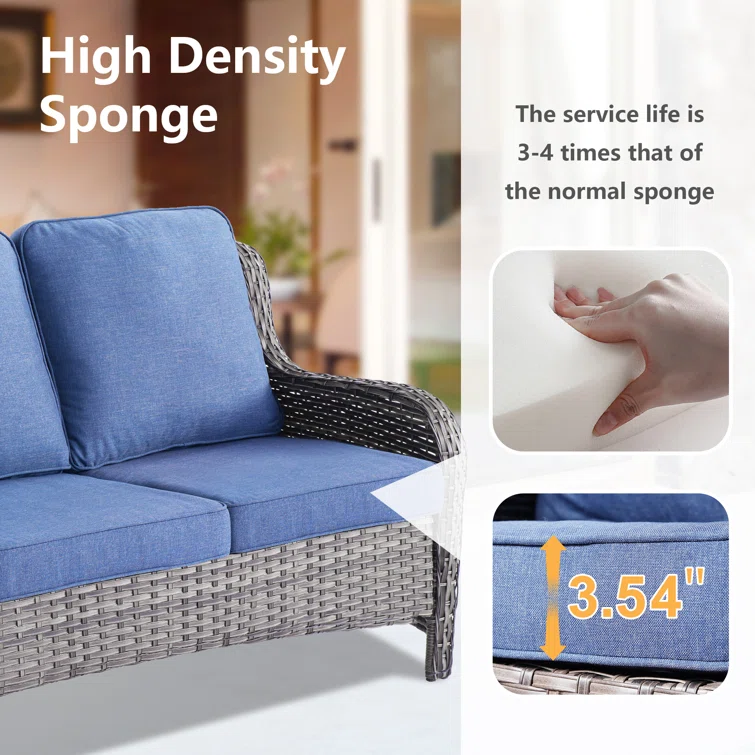 Melanson 5 - Person Outdoor Seating Group