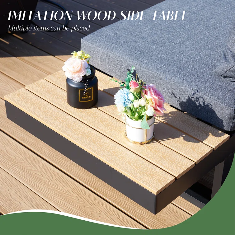 Nuoyi 6 - Person Outdoor Seating Group with Cushions