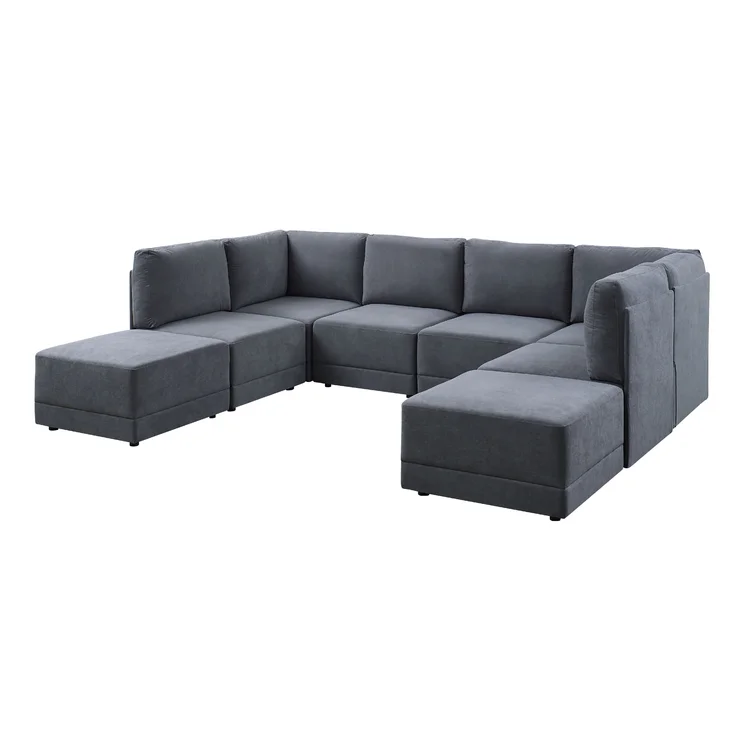 Rodrigue 8 - Piece Upholstered Sectional
