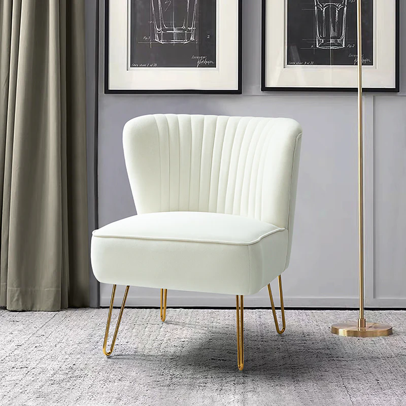 Ainhoa Velvet Tufted Back Side Chair