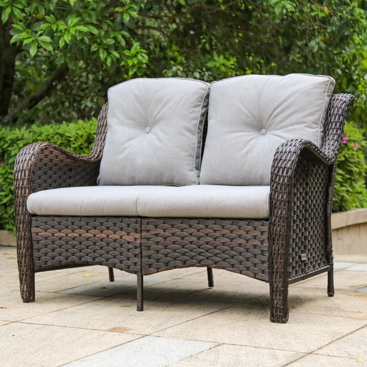 Guo 7 - Person Outdoor Seating Group with Cushions (Set of 5)