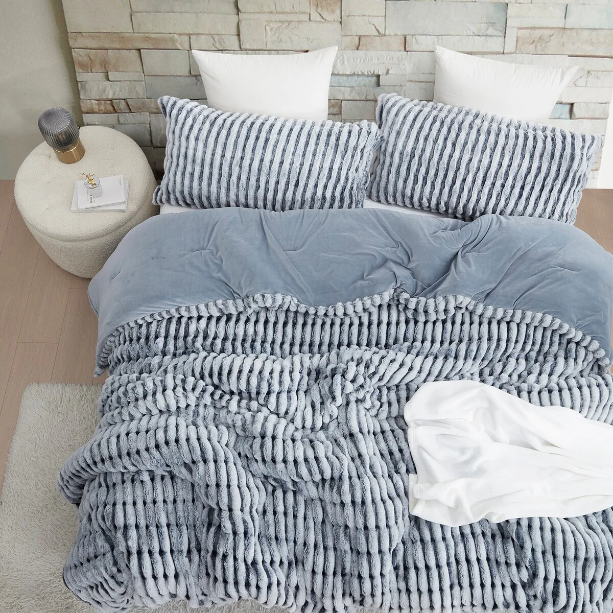 Freezin Waters - Coma Inducer? Oversized Comforter Set - Frosted Navy