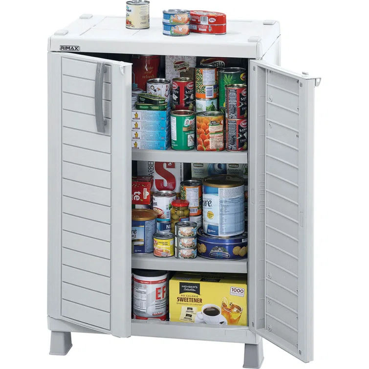 Bawtry Resin Single Storage Cabinet ( 37'' H x 26'' W x 18'' D)