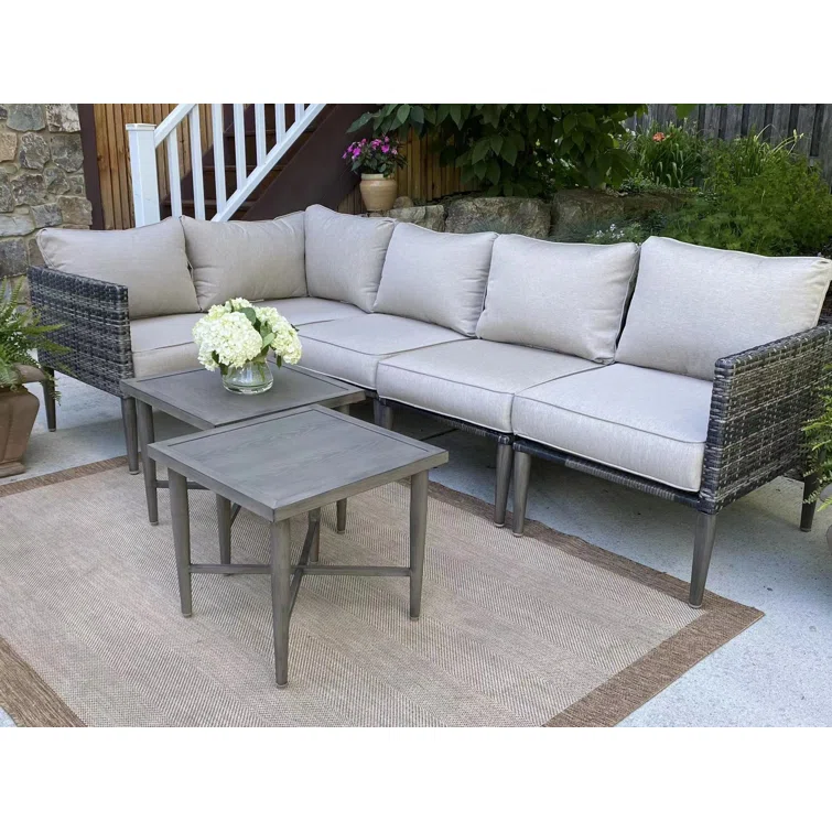 Tuckerman 5 - Person Outdoor Seating Group with Cushions
