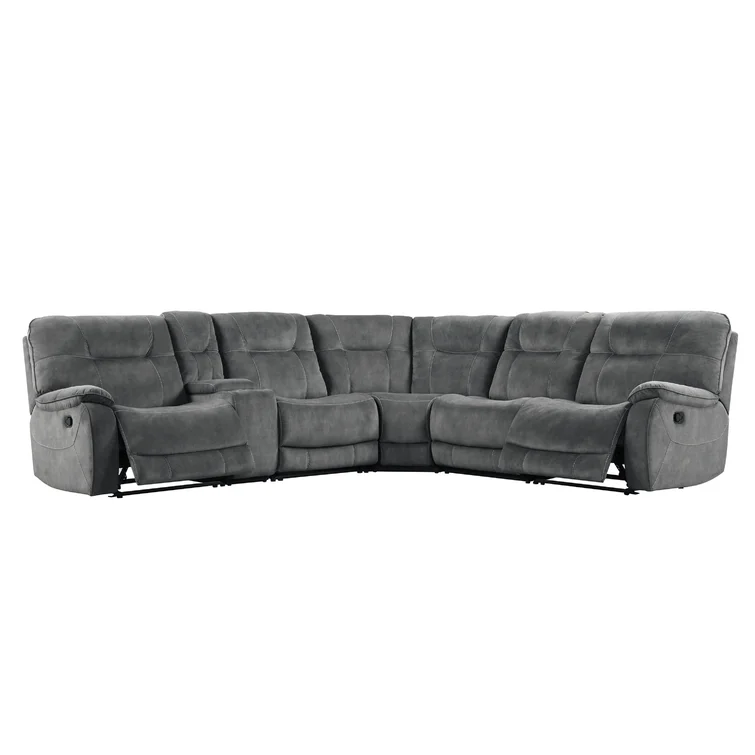 Karliyah 6 - Piece Upholstered Reclining Sectional