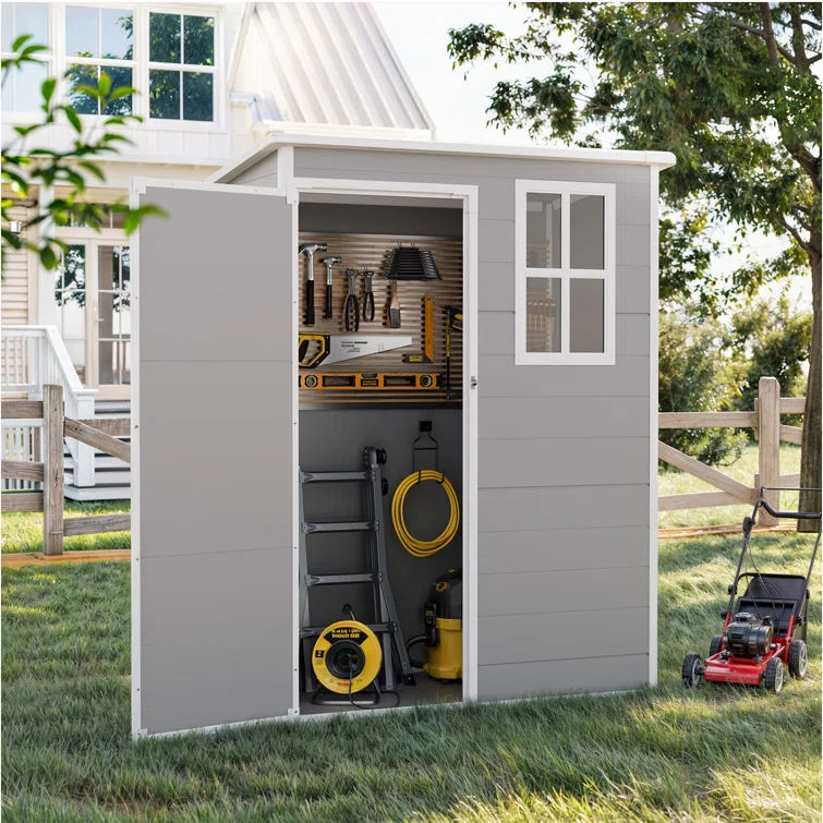 Outdoor Resin Storage Shed: Durable, Stylish Storage Solution for Your Patio