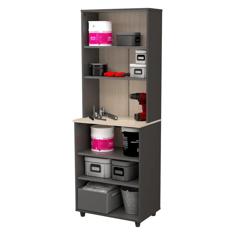Jezelle Single Storage Cabinet ( 66.1'' H x 23.6'' W x 15.4'' D)