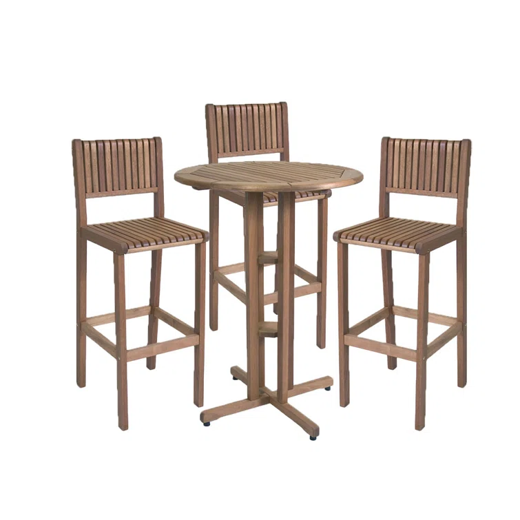3 - Person Square Outdoor Dining Set