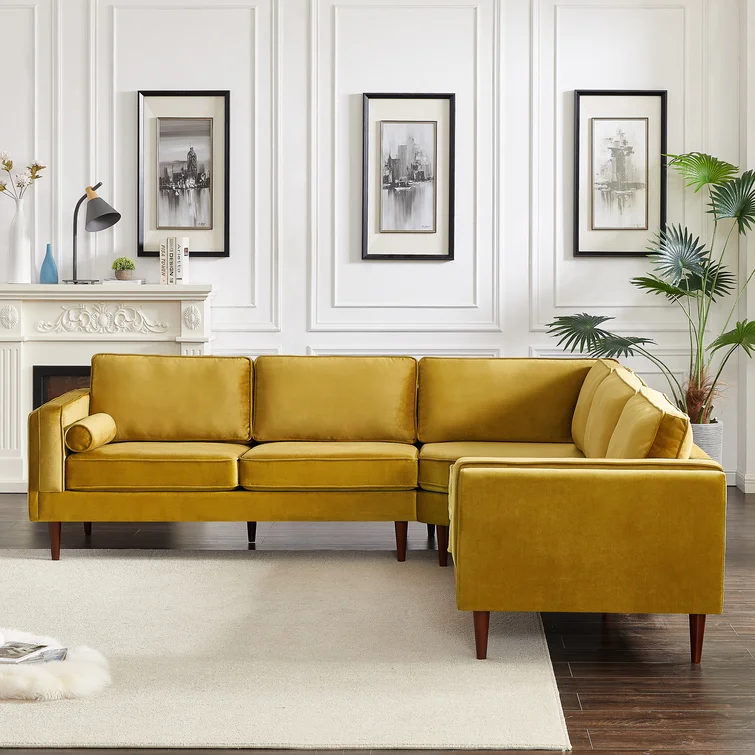 3 - Piece Upholstered Sectional