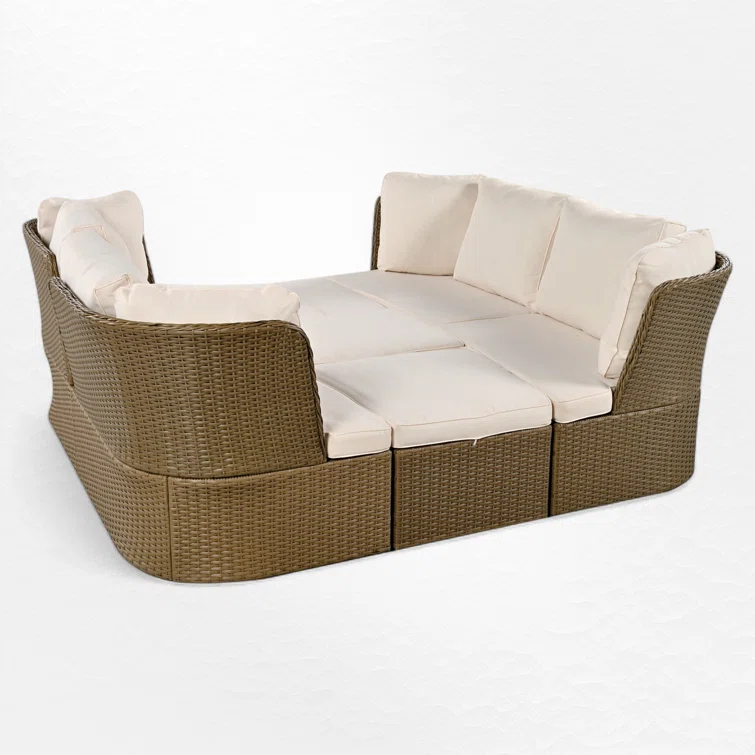 Agostini 6 - Person Outdoor Seating Group with Cushions