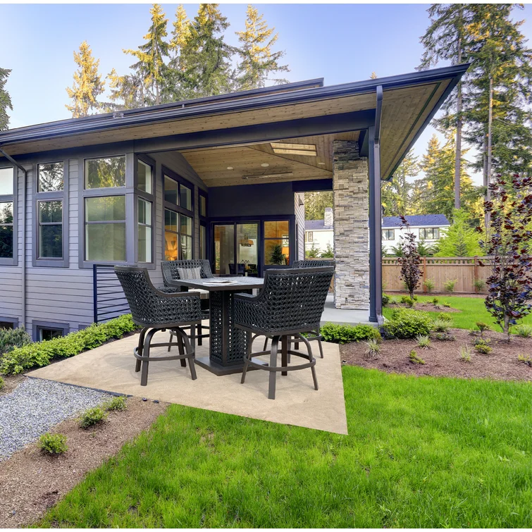 Backus 4 - Person Square Outdoor Dining Set