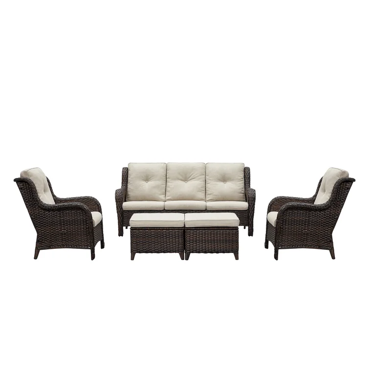 Carolina 7 - Person Outdoor Seating Group with Cushions