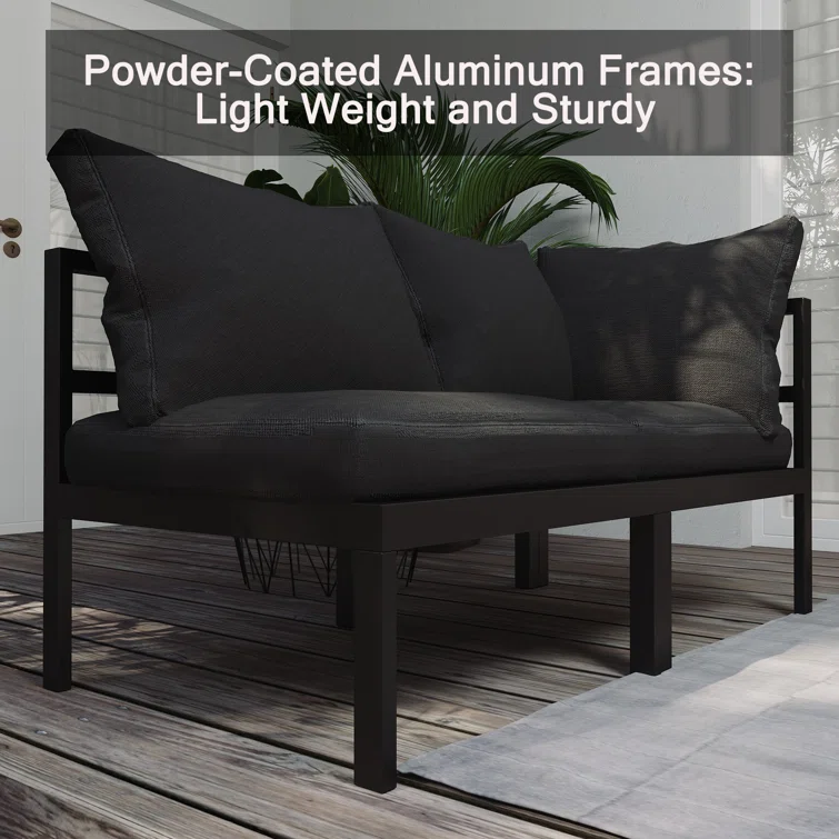 Kalona 6 - Person Outdoor Seating Group with Cushions